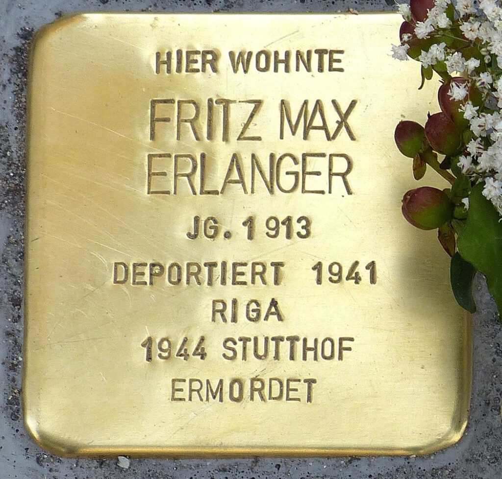 Erlanger, Stein Ausschnitt