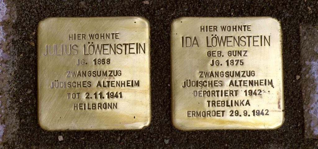Löwenstein, Stolpersteine
