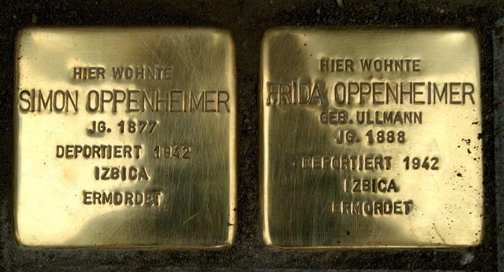 Oppenheimer, Steine